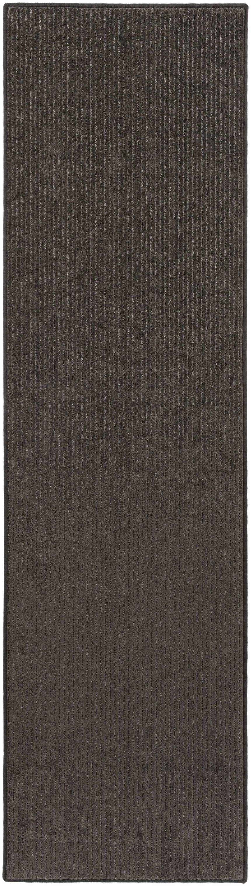 Maeve Dark Brown Cut and Sew Custom Runner Rug