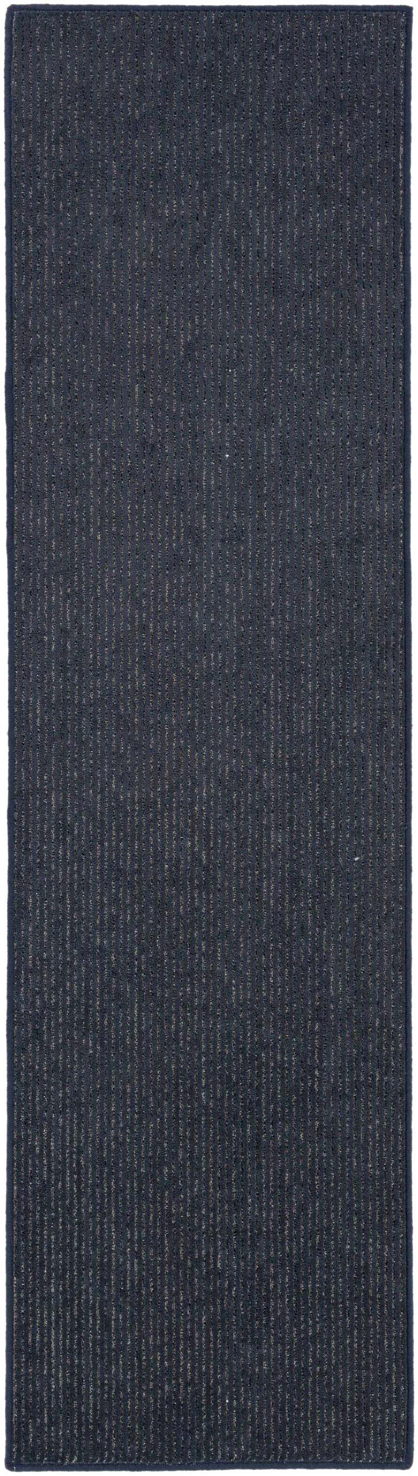 Navy Maeve Cut and Sew Custom Runner Rug