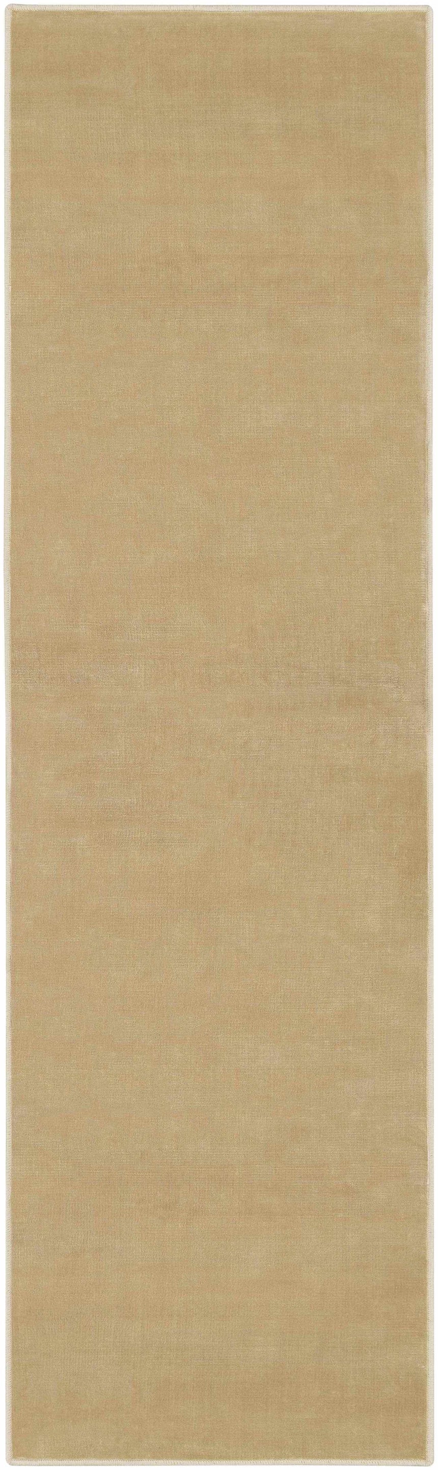 Pamela Light Brown Cut and Sew Custom Runner Rug