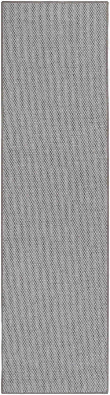 Serap Gray Cut and Sew Custom Runner Rug