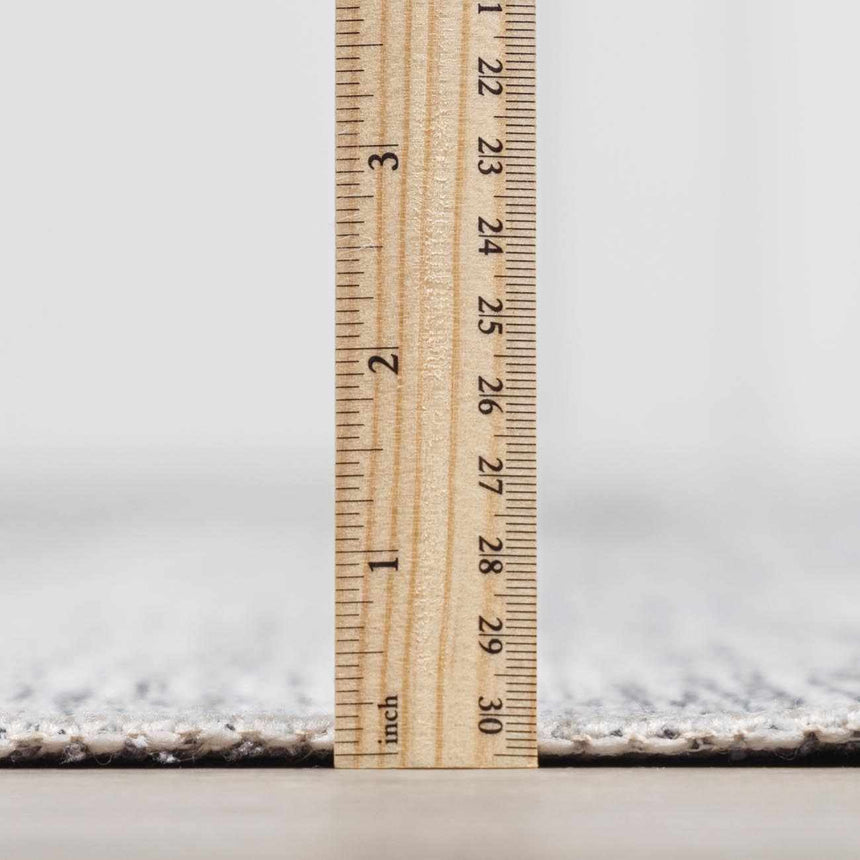 Barny Gray Blue Washable Rug