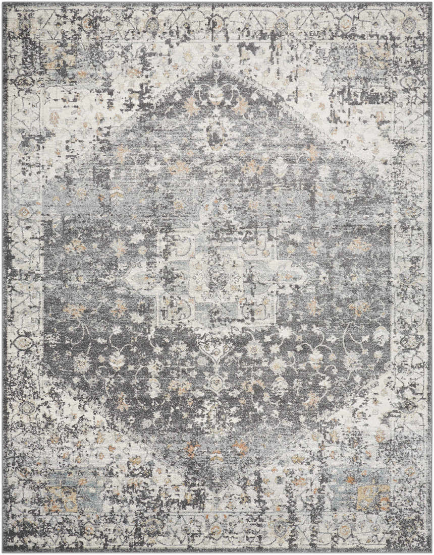 Sample Mansi Charcoal Area Rug - Clearance