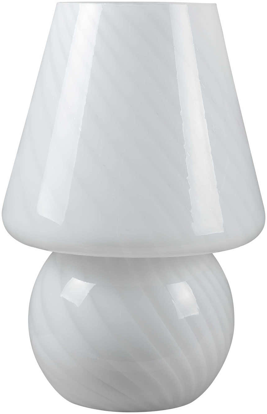 Salindres White Table Lamp - Clearance