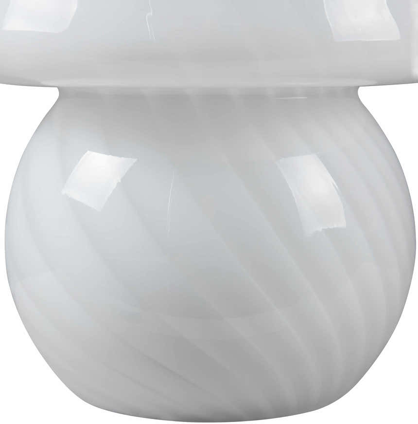 Salindres White Table Lamp - Clearance