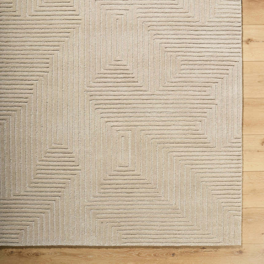 Made to Order Custom Size Citro Ivory Area Rug