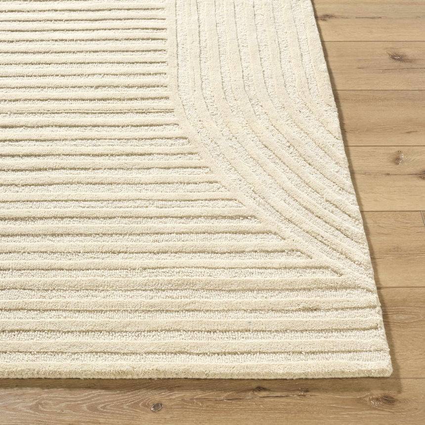 Made to Order Custom Size Whan Ivory Area Rug