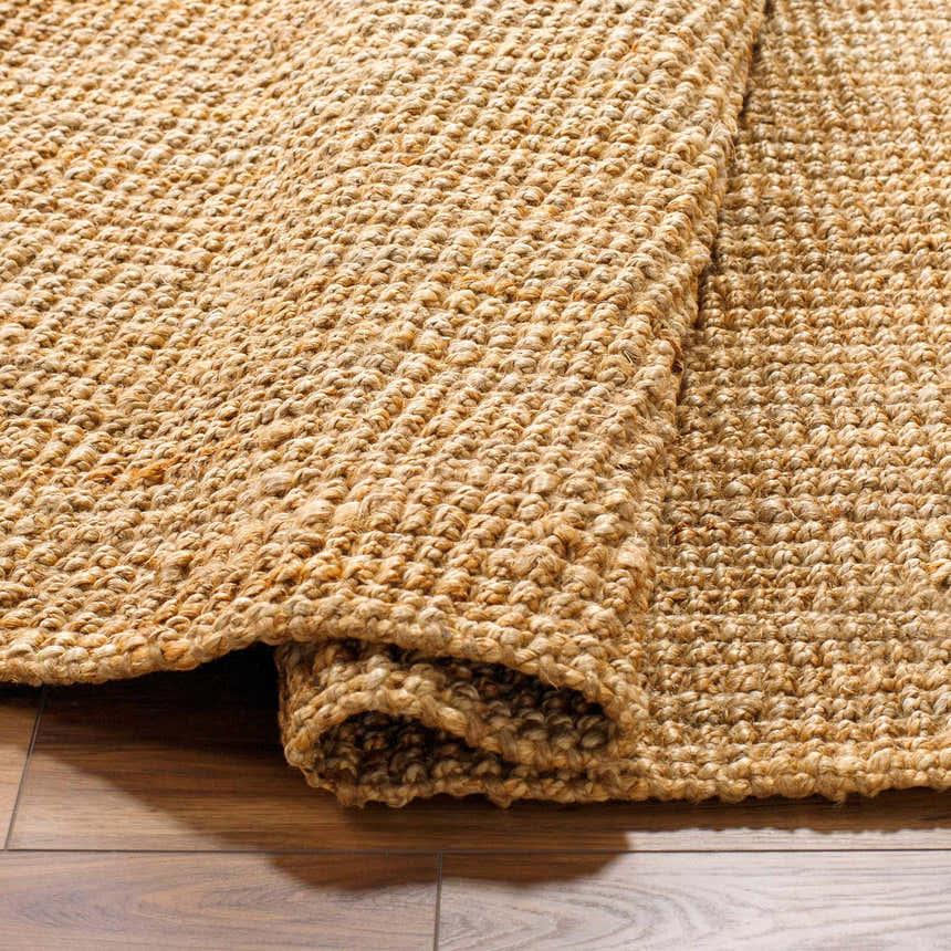 Made to Order Custom Size Calla Jute Tan Area Rug - Livabliss x Becki Owens