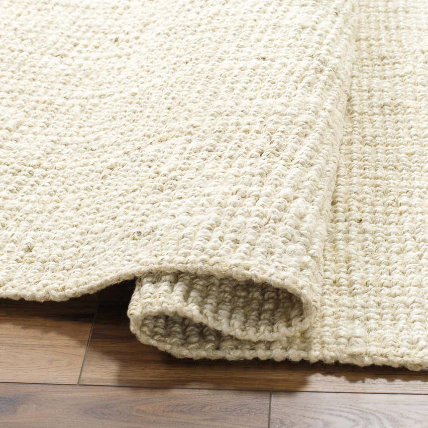 Made to Order Custom Size Calla Jute Beige Area Rug - Livabliss x Becki Owens