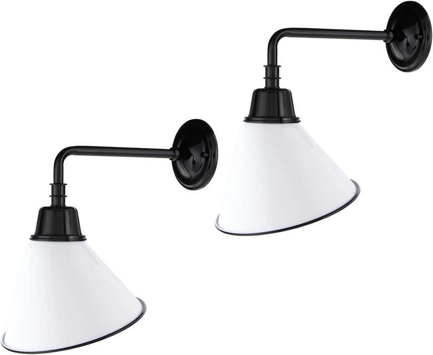 Ouarzazat White Outdoor Wall Sconce