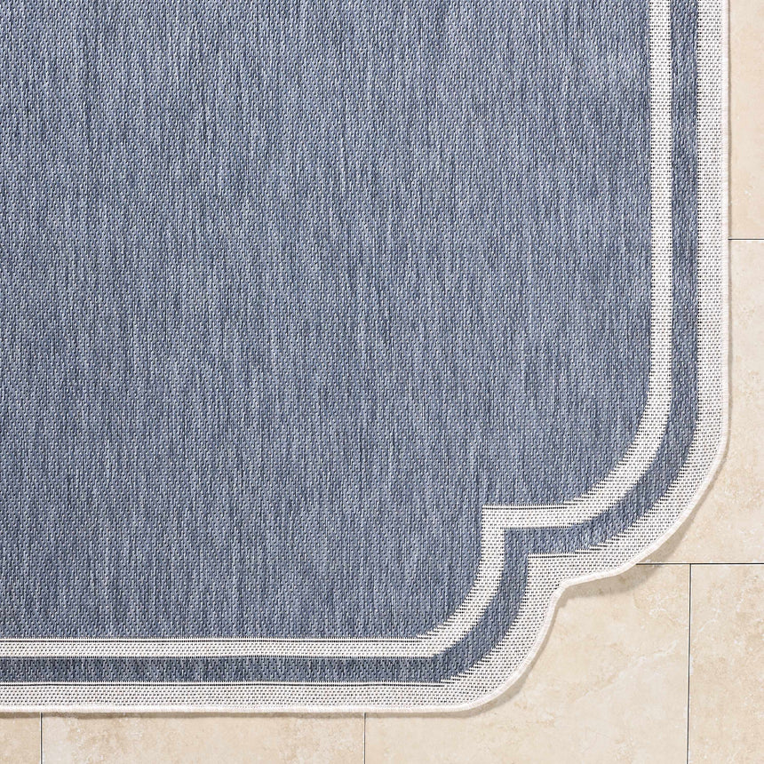 Arnola Blue Outdoor Rug
