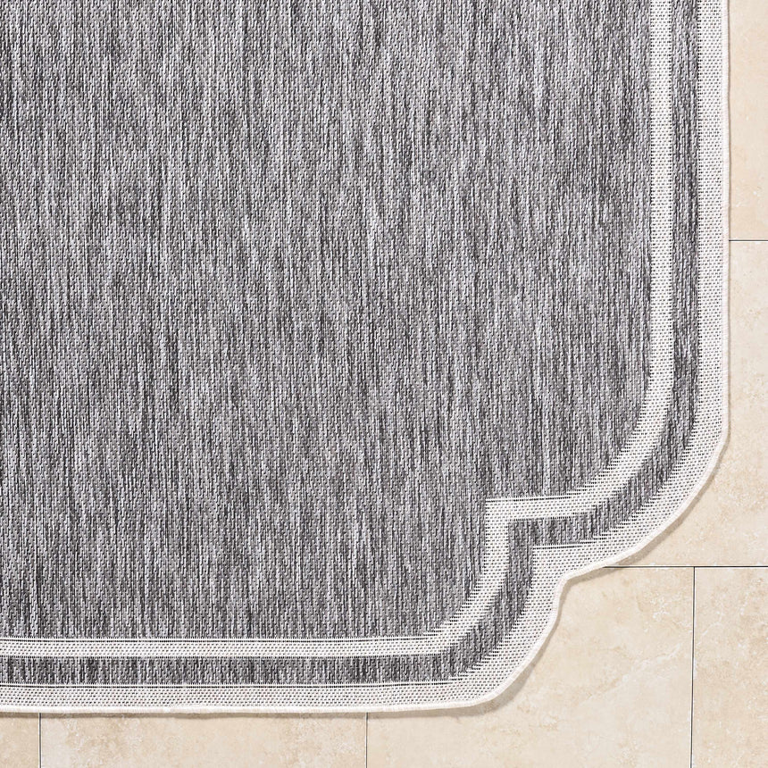 Arnola Gray Outdoor Rug