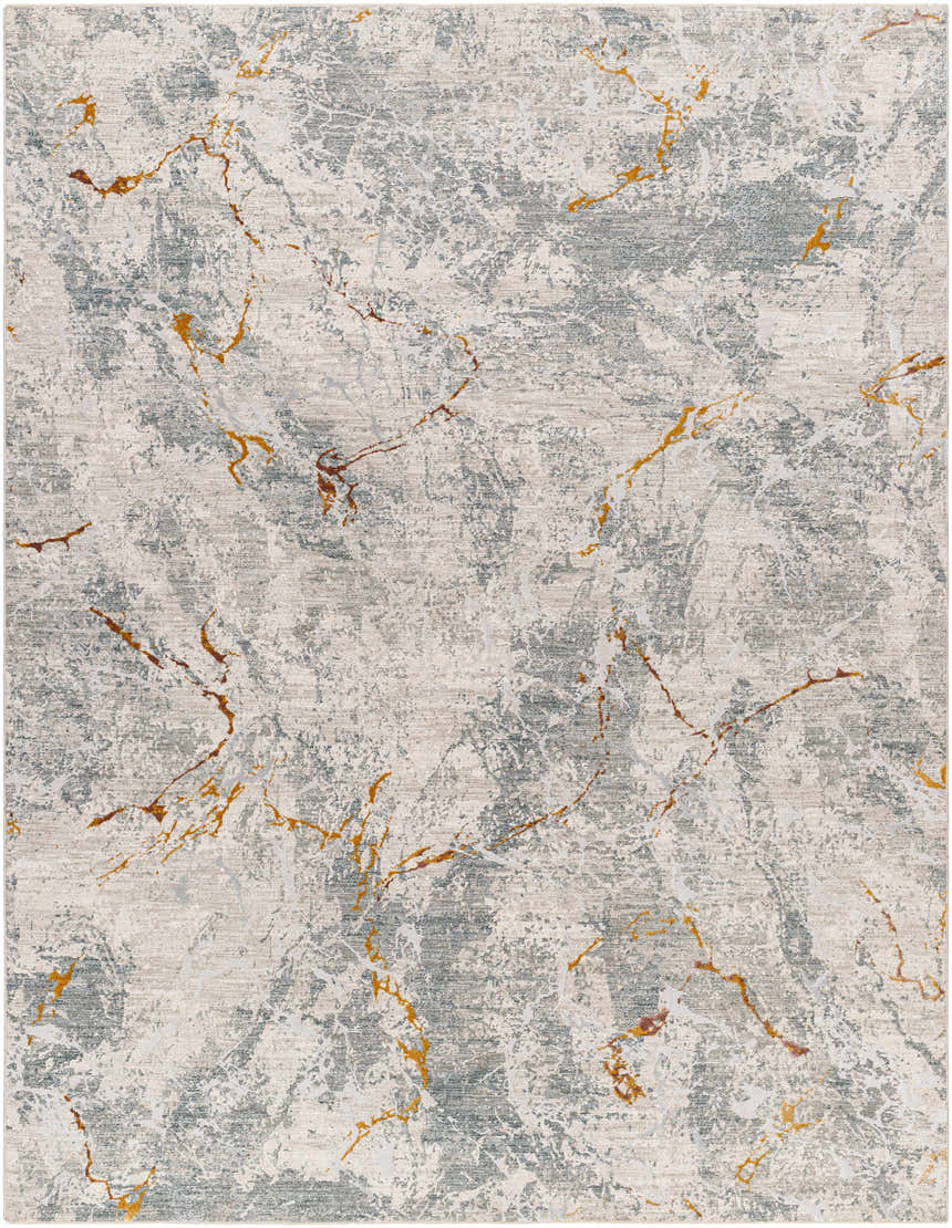 Sample Asena Textured Rug with Fringes