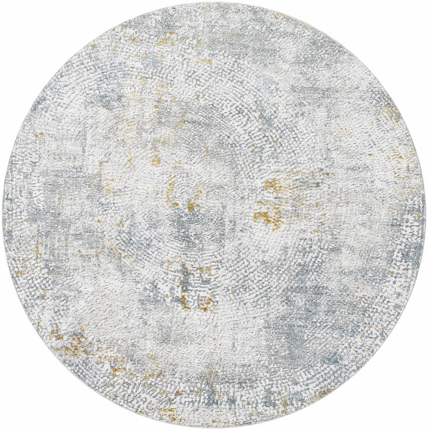 Fleur Textured Rug with Fringes