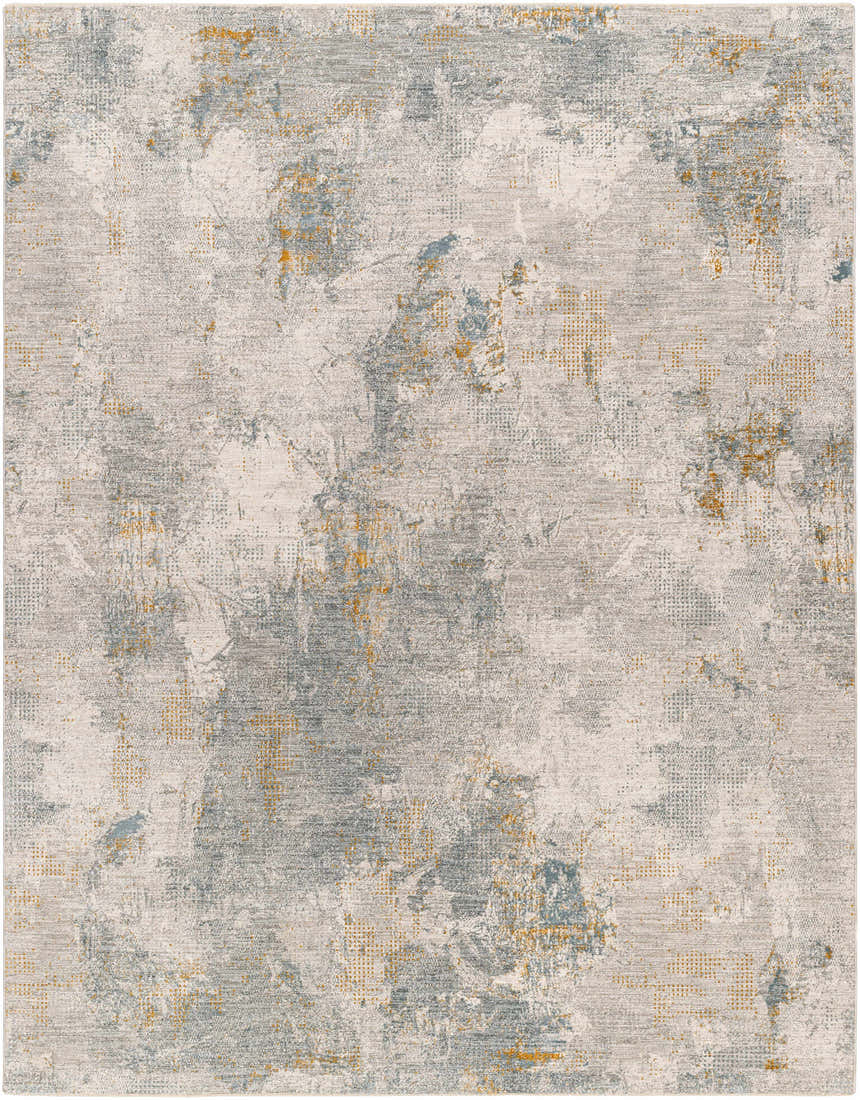Sample Haydn Rock Pattern Rug with Fringes