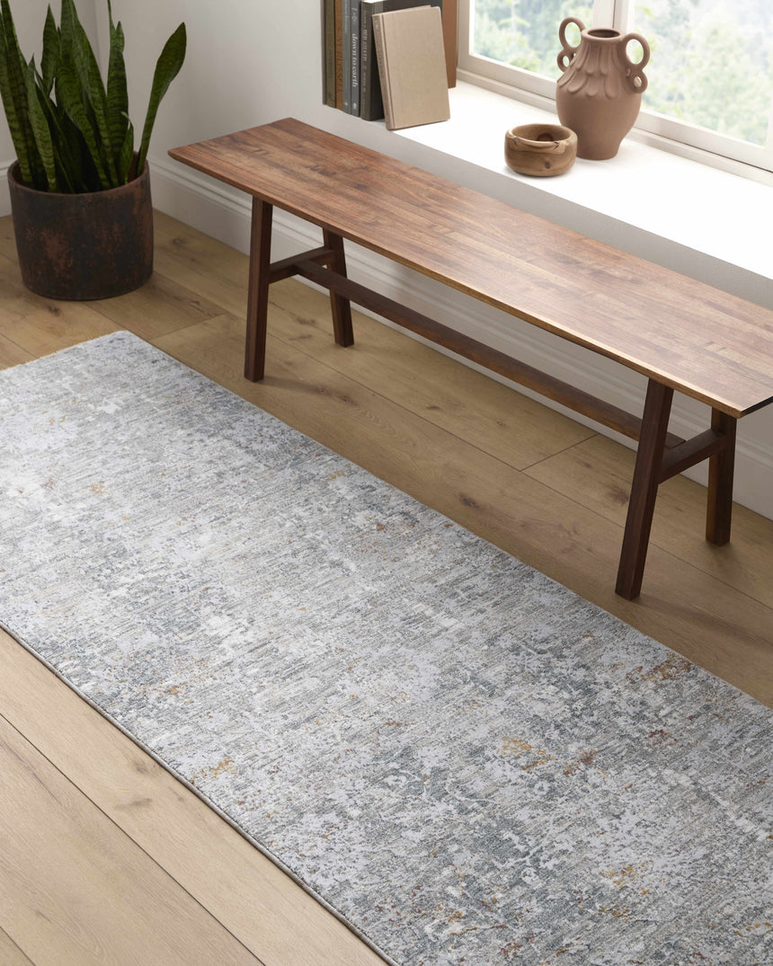 Ifama Textured Rug with Fringes