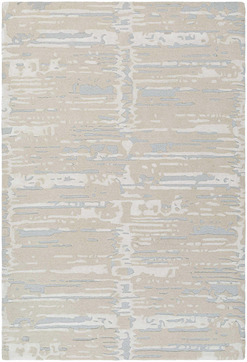 Sample Kadin Cream Abstract Area Rug - Clearance
