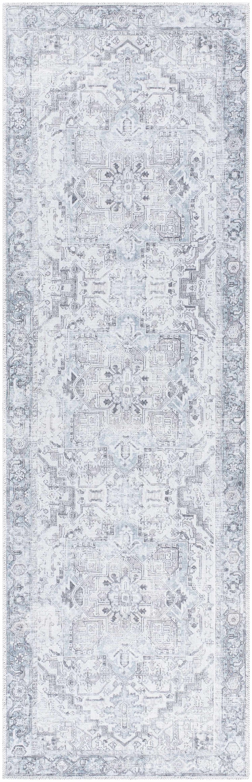 Nadia Silver Gray Area Rug
