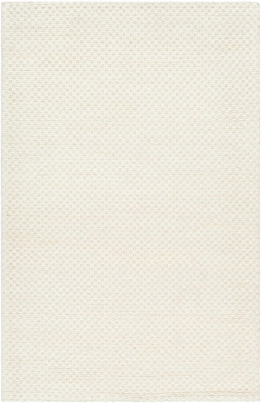 Made to Order Custom Size Kassa Cream Hand Woven Area Rug