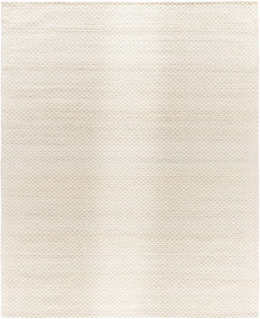 Made to Order Custom Size Kassa Cream Hand Woven Area Rug