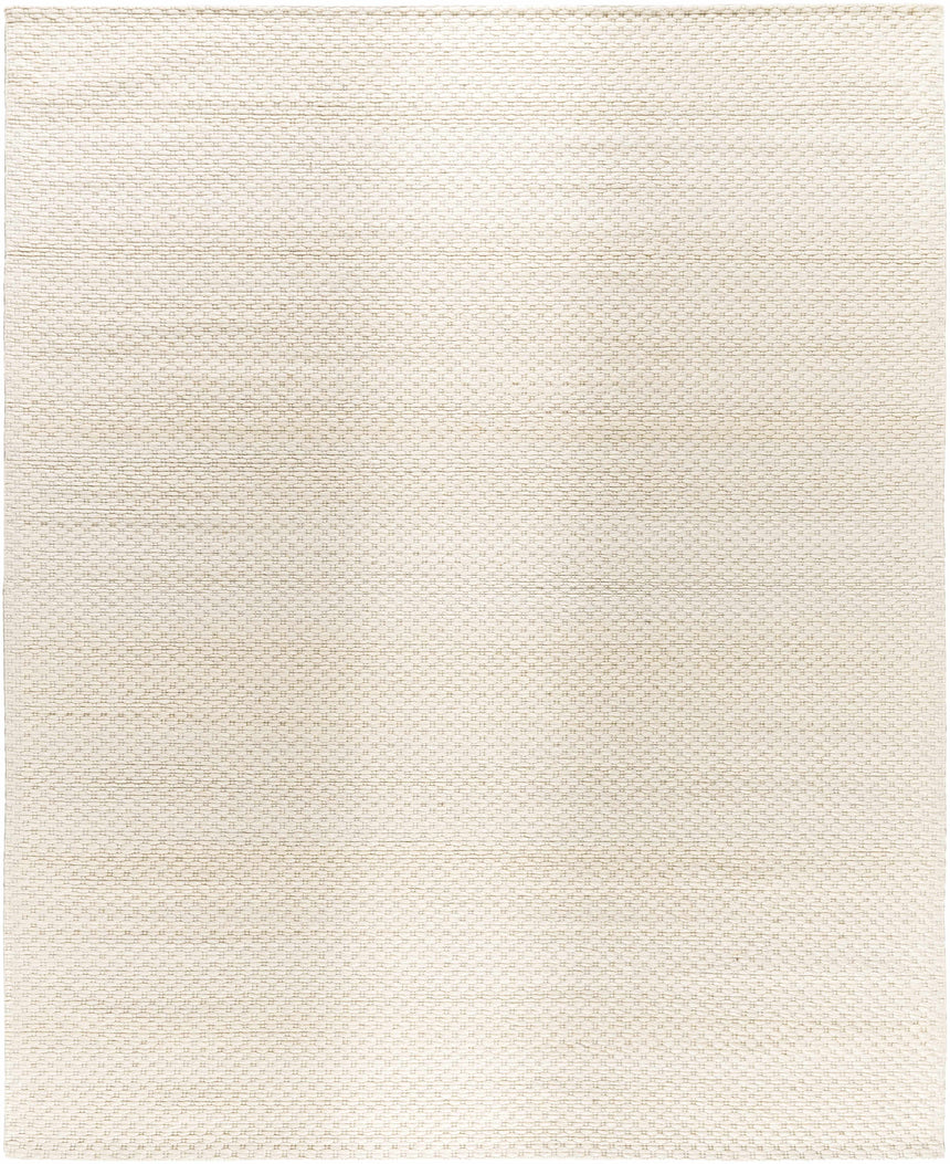 Made to Order Custom Size Kassa Cream Hand Woven Area Rug