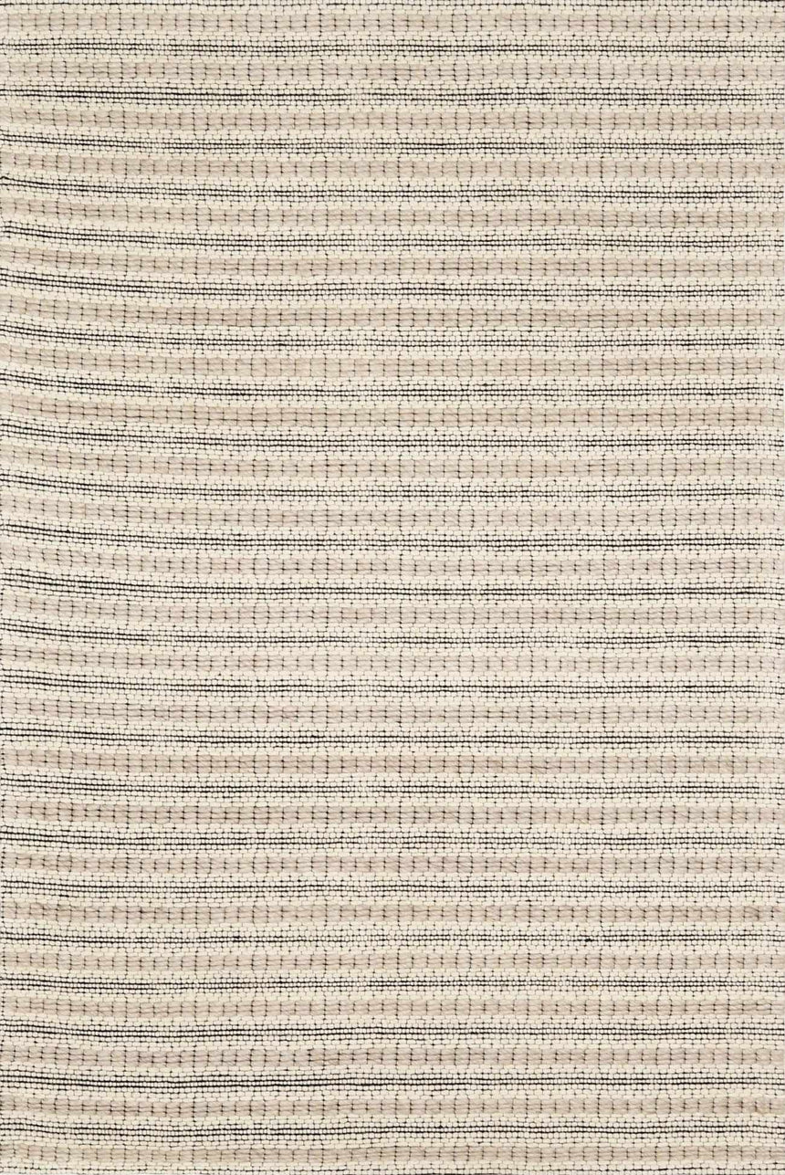 Laleh Cream & Black Area Rug - Clearance