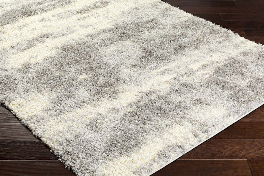 Sample Grete Gray Plush Area Rug - Clearance