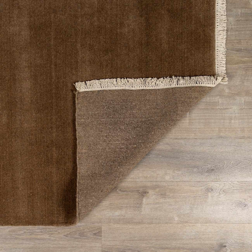 Myron Gray Wool Area Rug