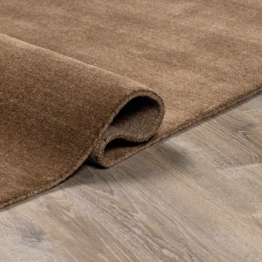 Myron Gray Wool Area Rug