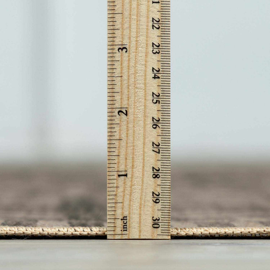 Halle Tan Washable Area Rug - Clearance