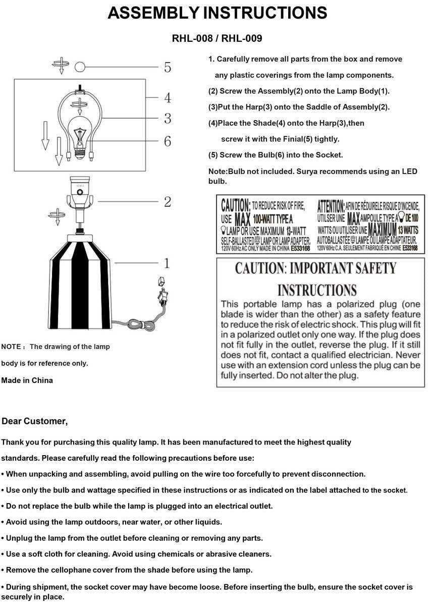 Isbergues Aqua Table Lamp