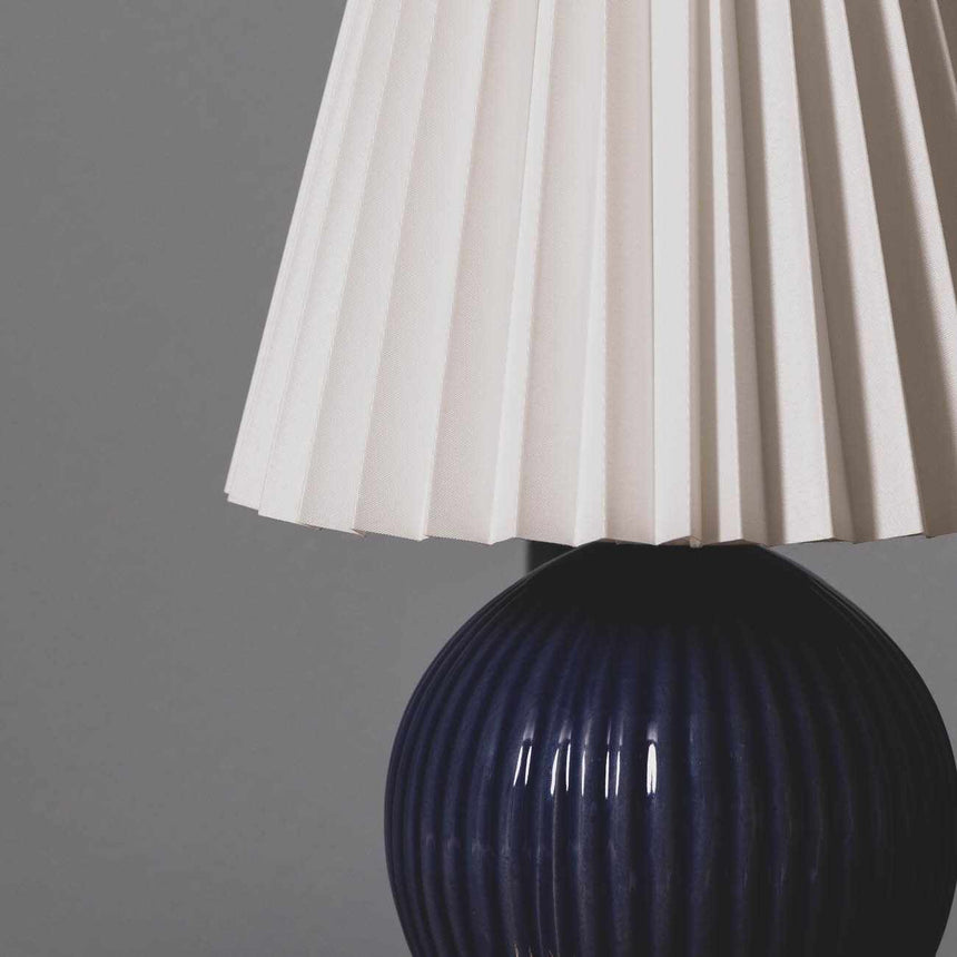 Shahrekord Blue Ceramic Table Lamp