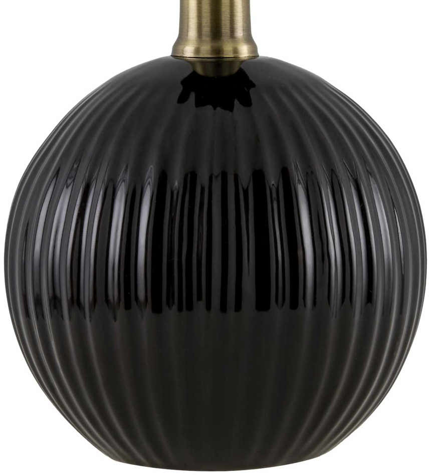 Shahrekord Black Table Lamp