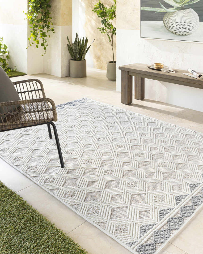 Sample Salil Cream Area Rug - Clearance