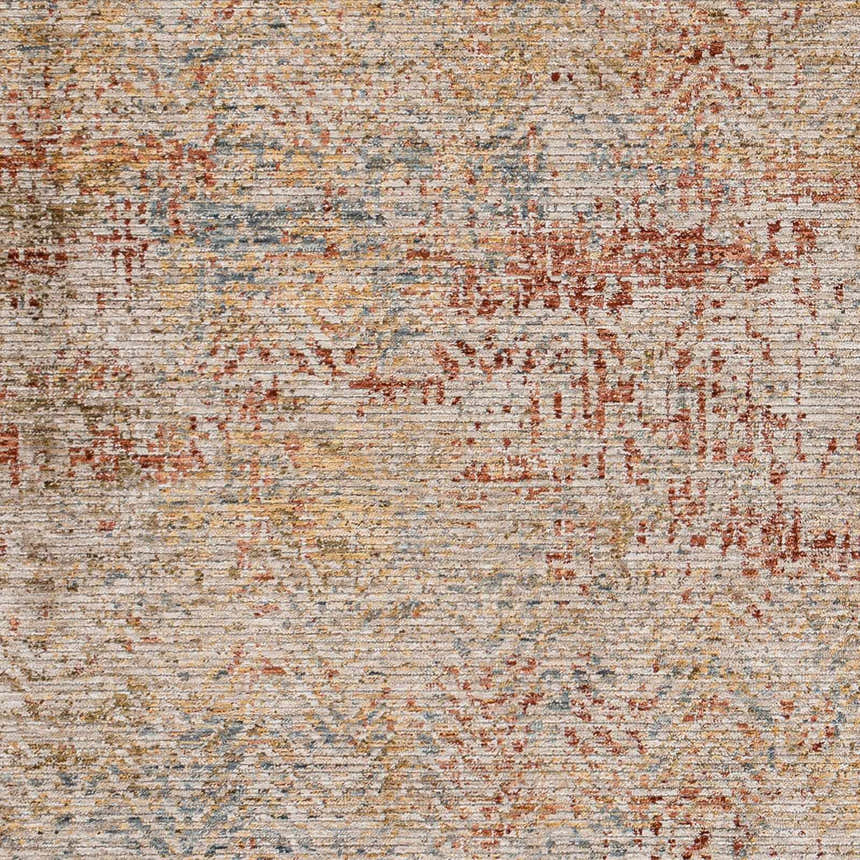 Sample Sava Rust Rich Textured Traditional Rug