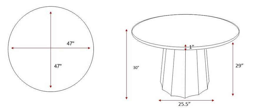 Stanghella Distressed Wood Sculpted Base Dining Table