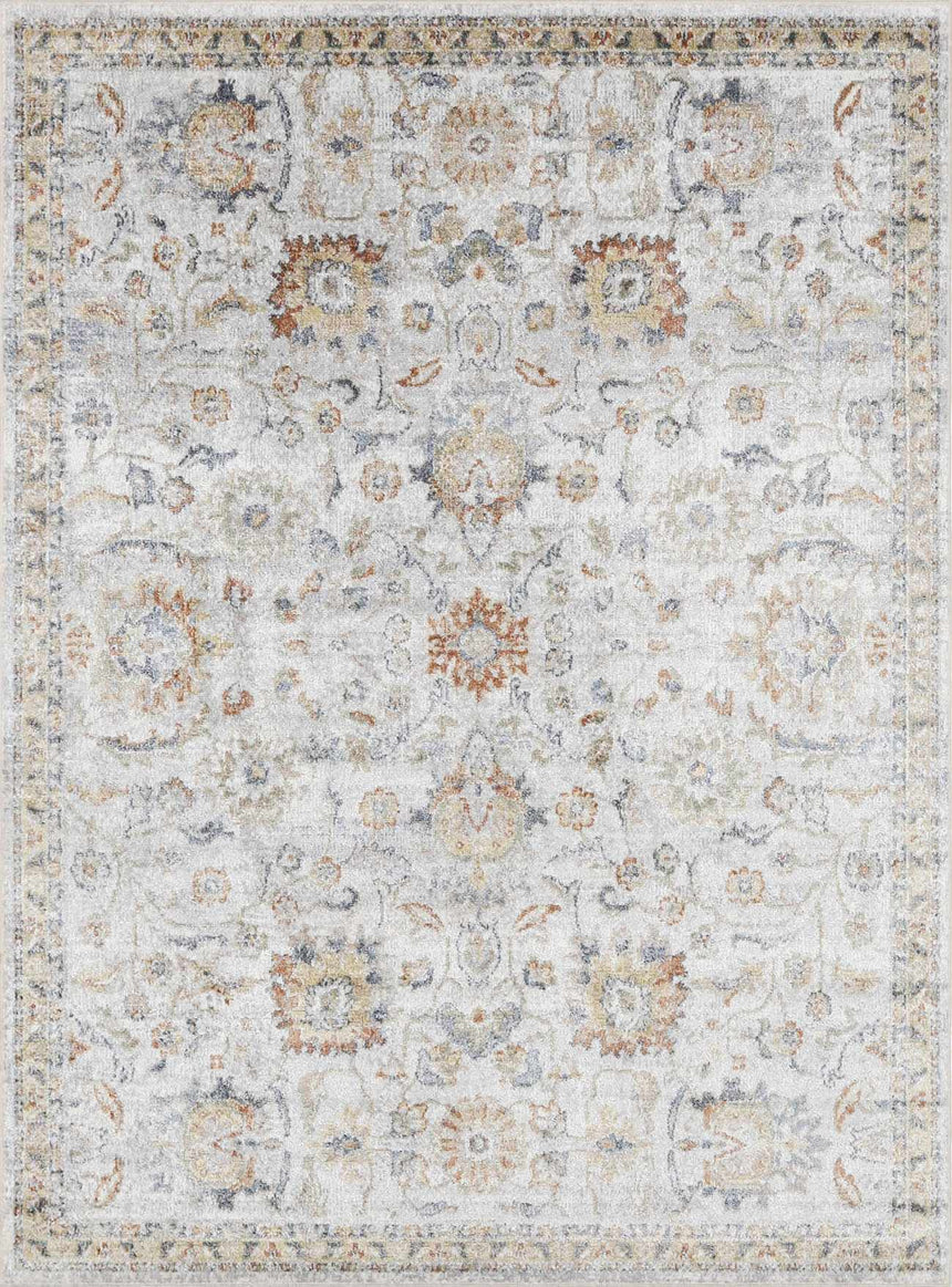 Dion Washable Floral Rug