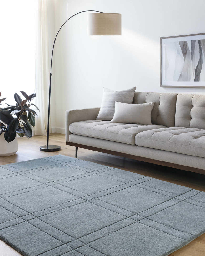 Made to Order Custom Size Sixto Sage Area Rug