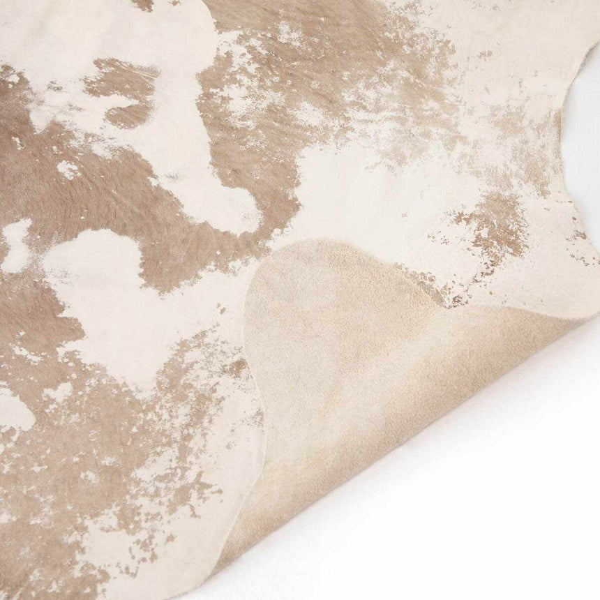 Four Hands Harland Modern Cowhide Rug - Warm Brown