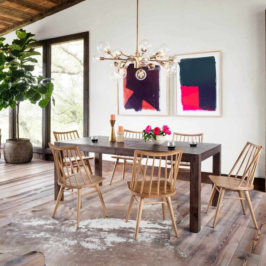 Four Hands Harland Modern Cowhide Rug - Warm Brown