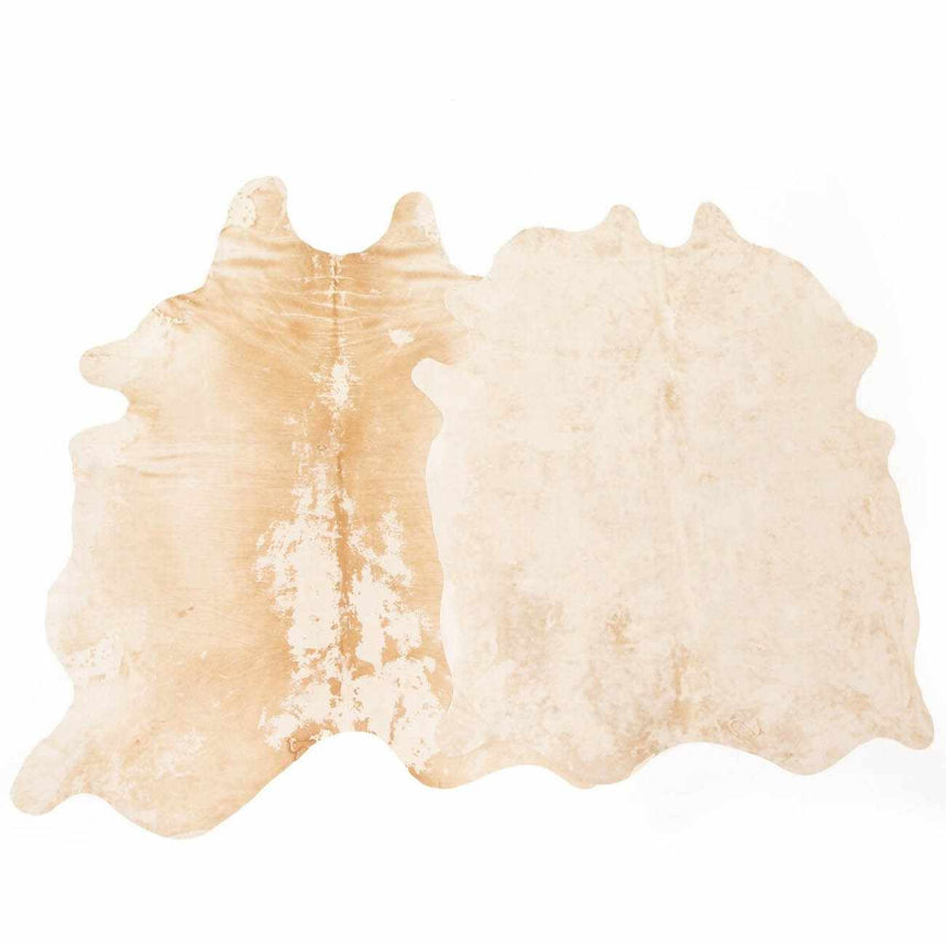 Four Hands Harland Modern Cowhide Rug - Natural Brown