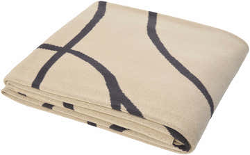 Light Gray Modern Modern Cotton Textiles Throw for versatile home styling