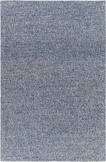 Made to Order Custom Size Alyra Blue Solid Area Rug