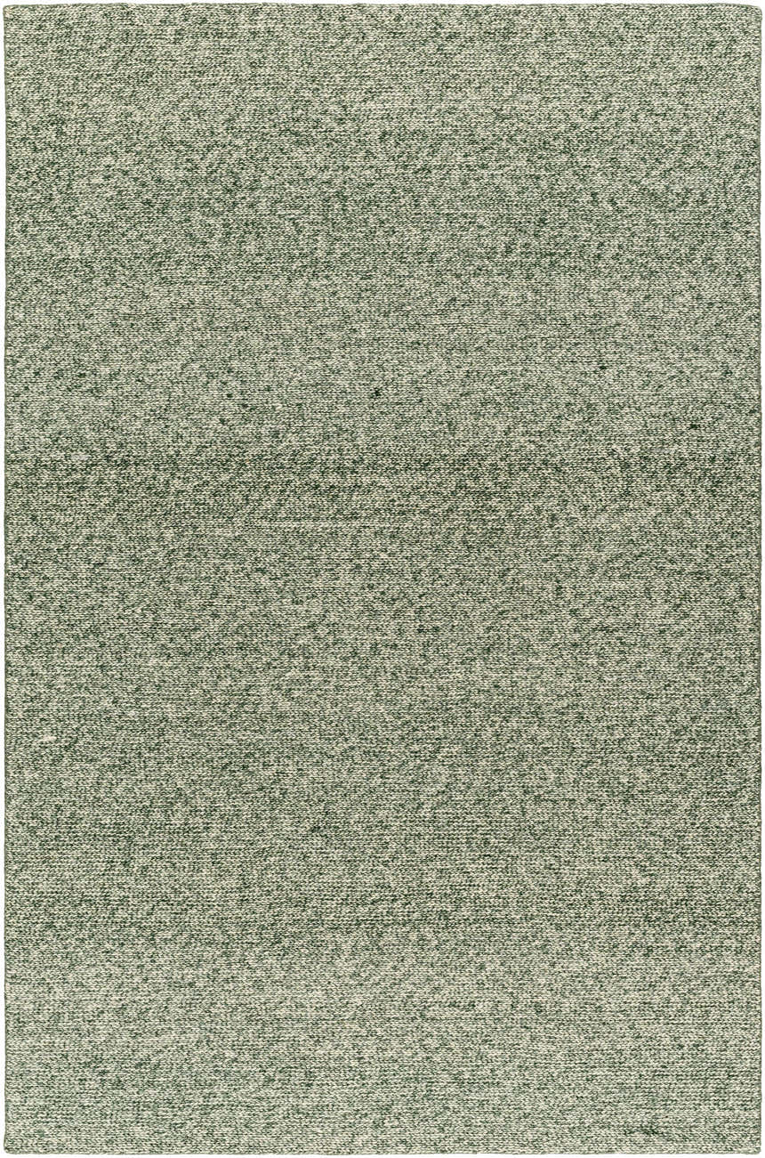 Made to Order Custom Size Alyra Green Solid Area Rug