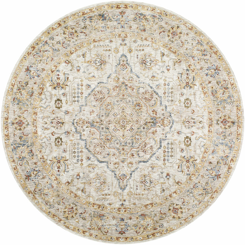 Canan Textured Rug with Fringes