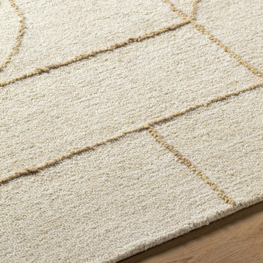 Made to Order Custom Size Sanaz Ivory Area Rug