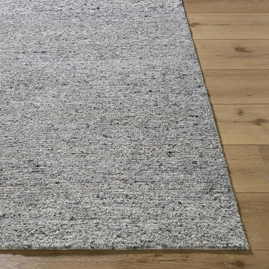Made to Order Custom Size Sevan Gray Wool Area Rug