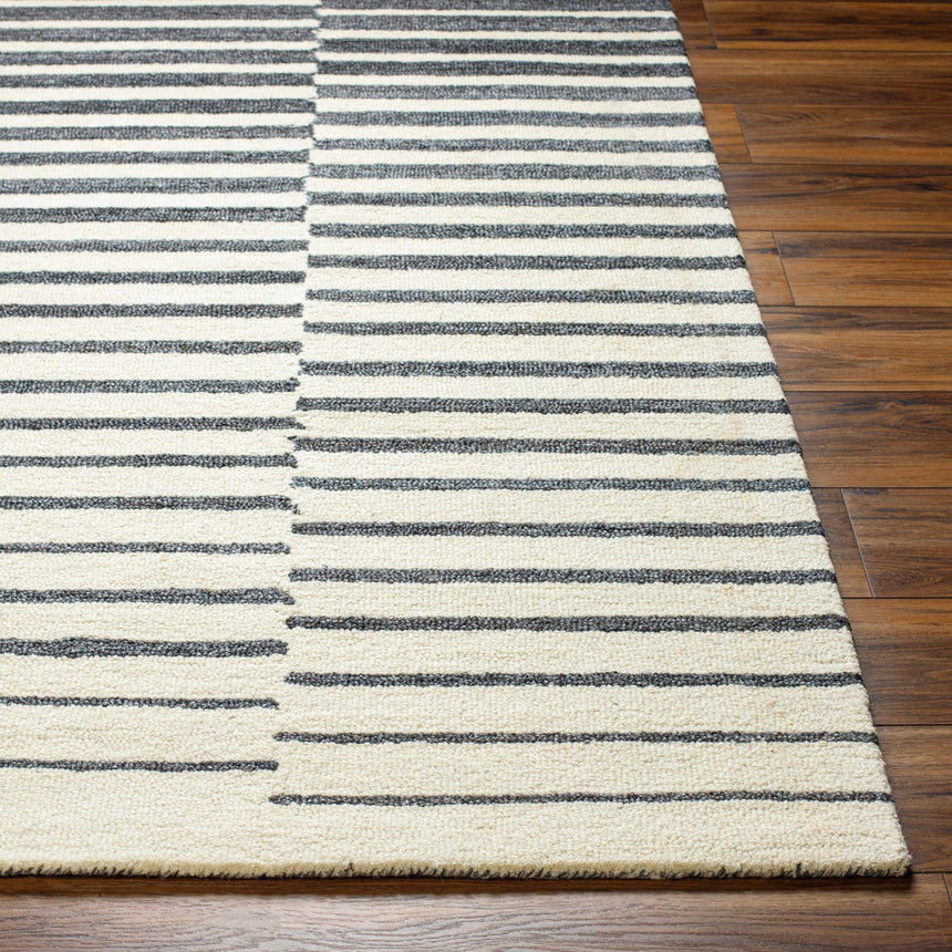 Made to Order Custom Size Gawel Charcoal Area Rug