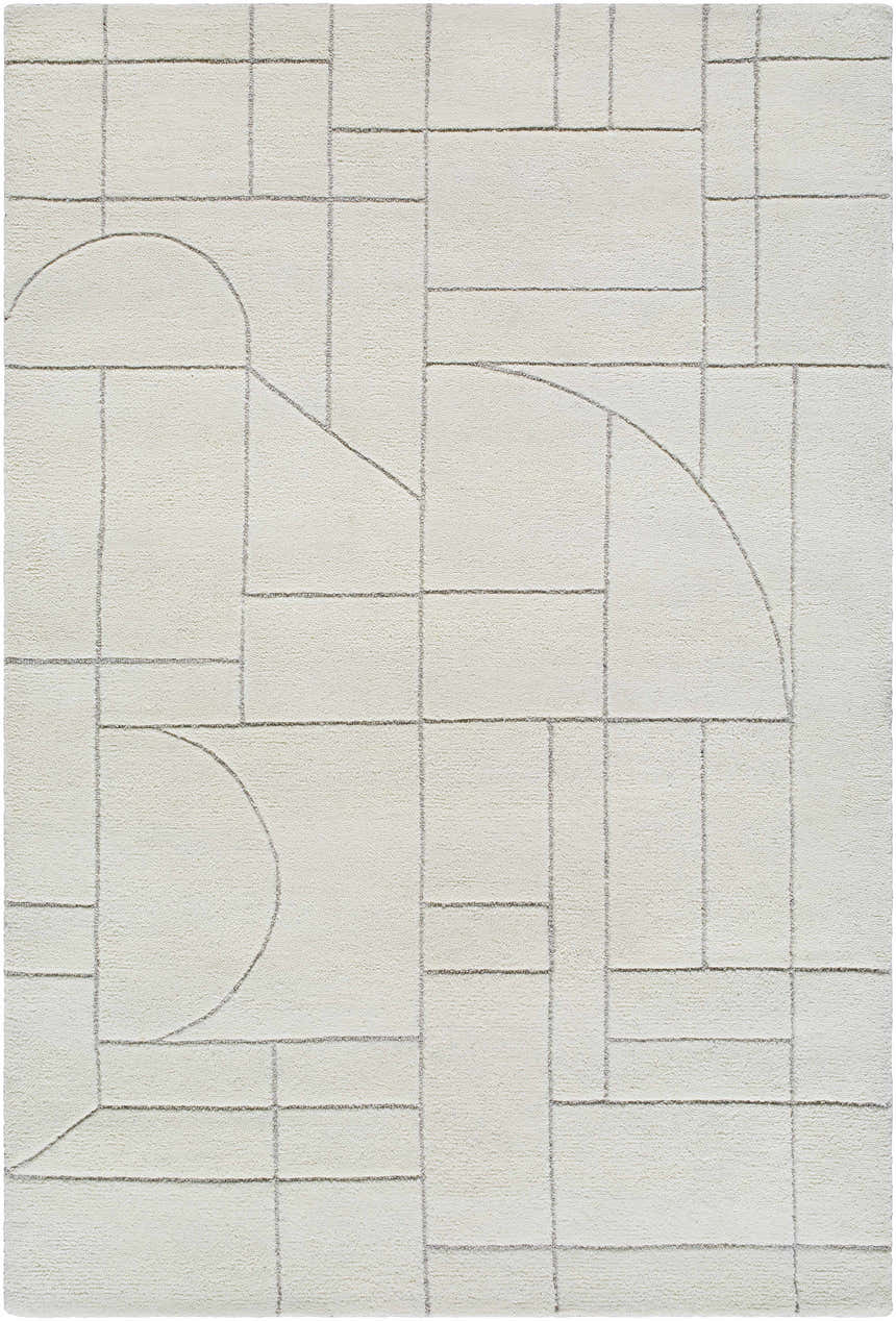 Made to Order Custom Size Fusao Off White Area Rug