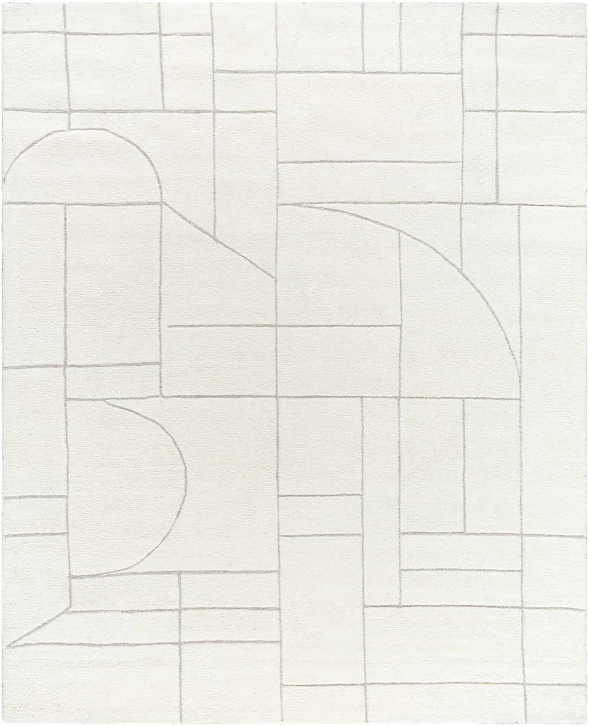 Made to Order Custom Size Fusao Off White Area Rug