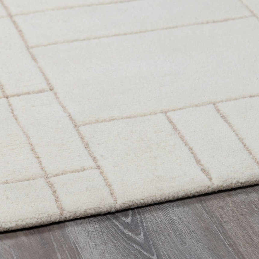 Made to Order Custom Size Fusao Beige Area Rug